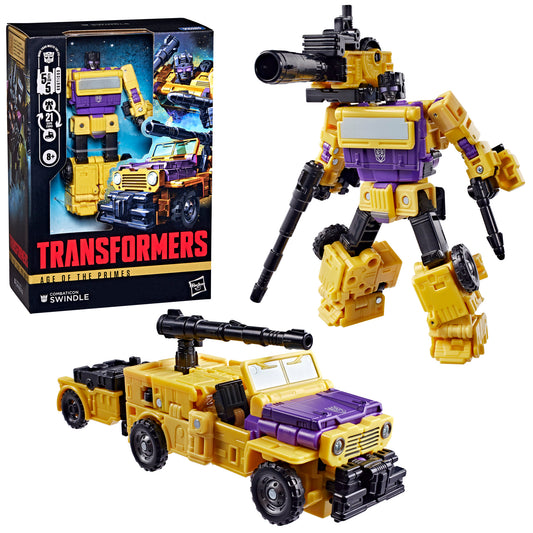 (Pre-Order) Transformers Age of the Primes Voyager Class Combaticon Swindle