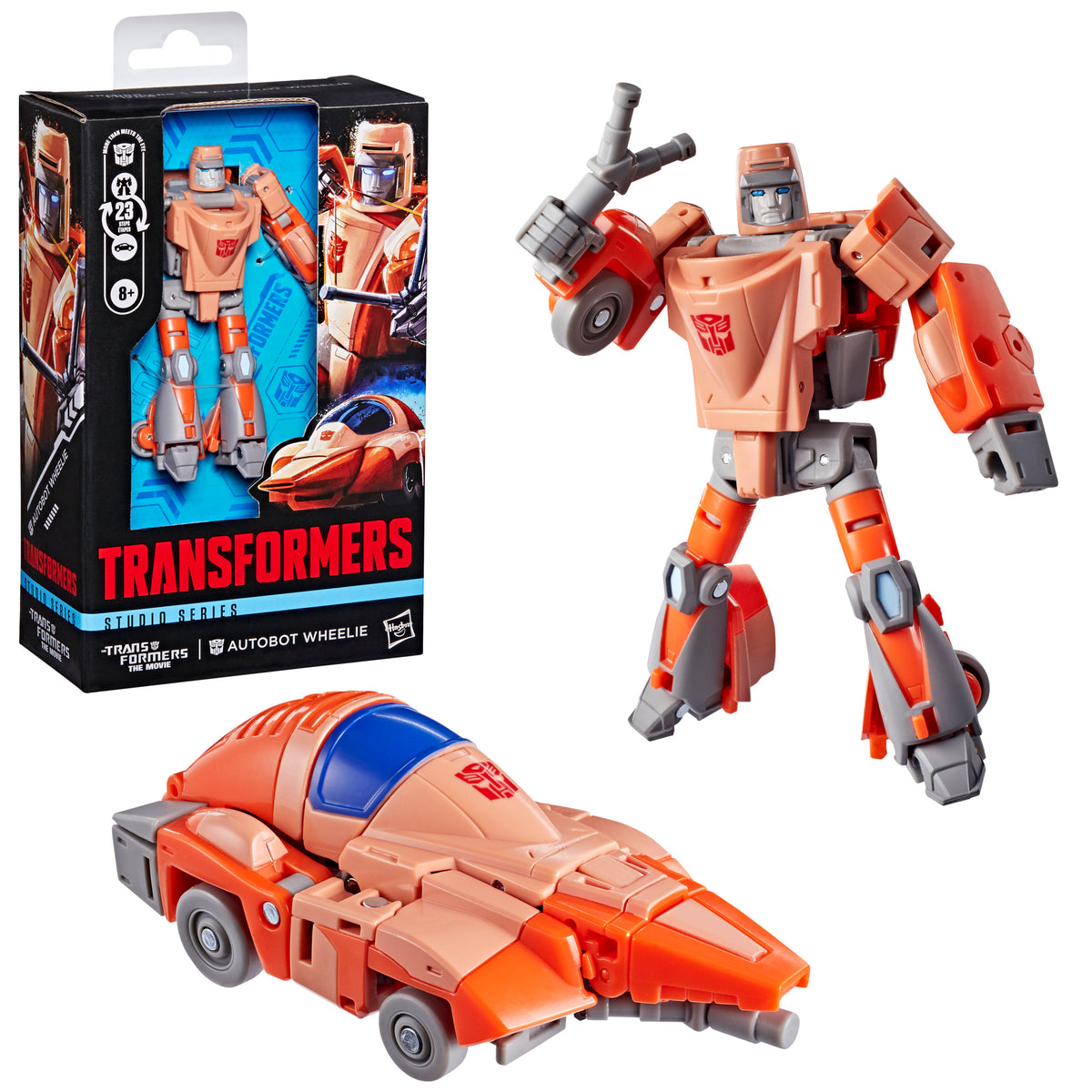 (Pre-Order) Transformers Studio Series The Transformers: The Movie Deluxe Class Autobot Wheelie