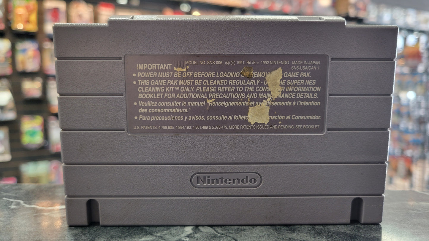Battle Cars (Super Nintendo SNES, 1993)