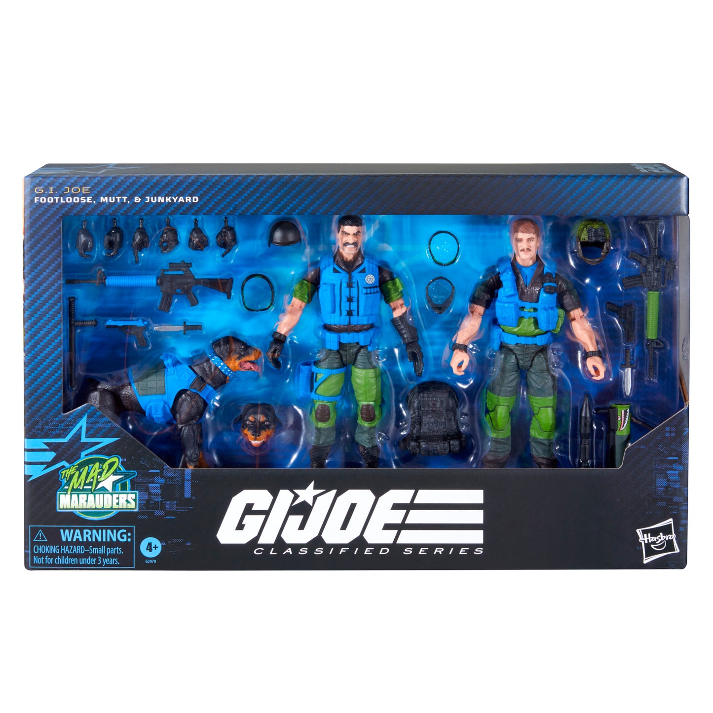 (Pre-Order) G.I. Joe Classified Series #220, Mad Marauders Footloose, Mutt, & Junkyard