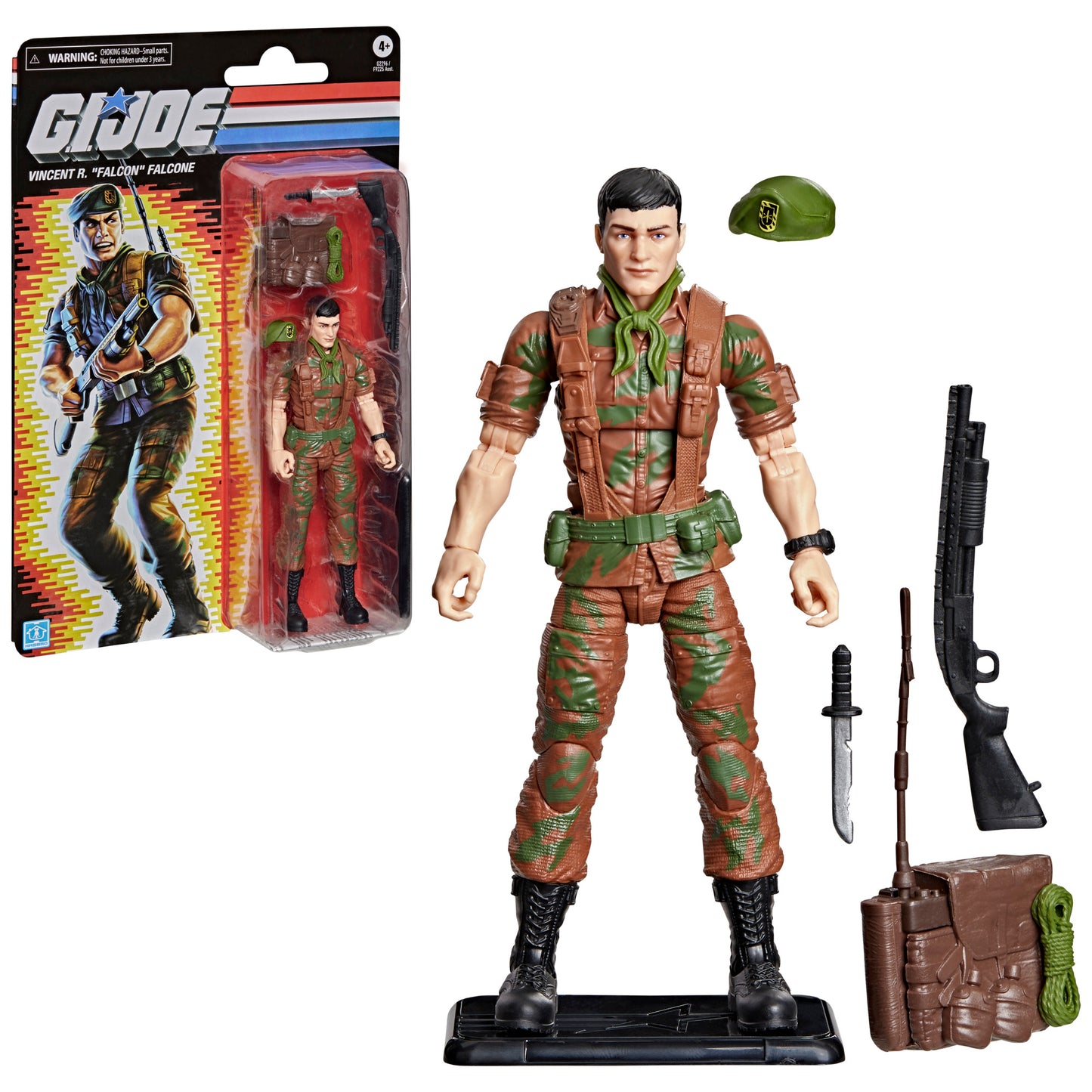 (Pre-Order) G.I. Joe Classified Series Retro Cardback Vincent R. "Falcon" Falcone