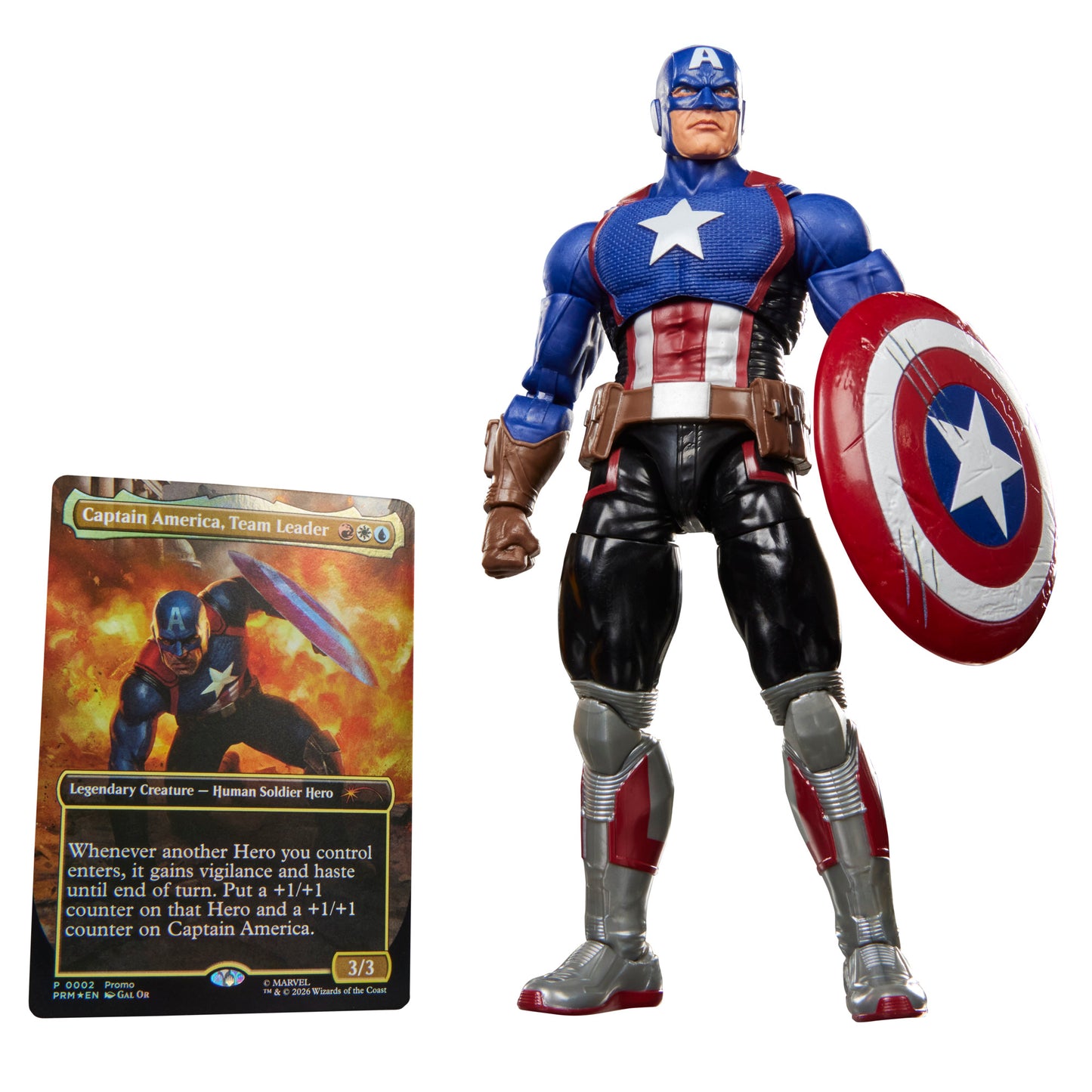 (Pre-Order) Marvel Legends Series Marvel Super Heroes Magic: The Gathering Captain America (Avengers: Twilight)