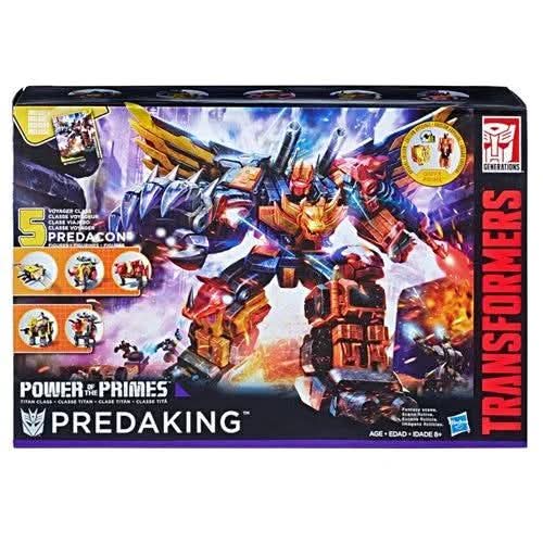 (Pre-Order) Transformers Power of the Primes Predaking Combiner Team Set ( Reissue )