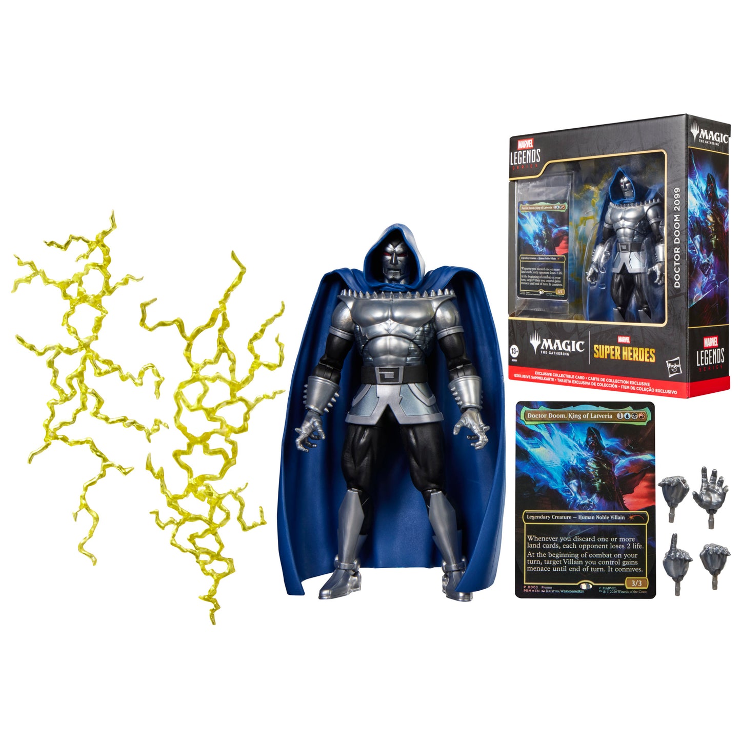 (Pre-Order) Marvel Legends Series Marvel Super Heroes Magic: The Gathering Doctor Doom 2099
