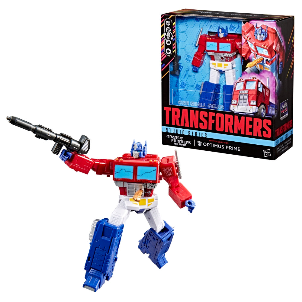 Transformers Studio Series MTMTE Collection The Transformers: The Movie Leader Class Optimus Prime