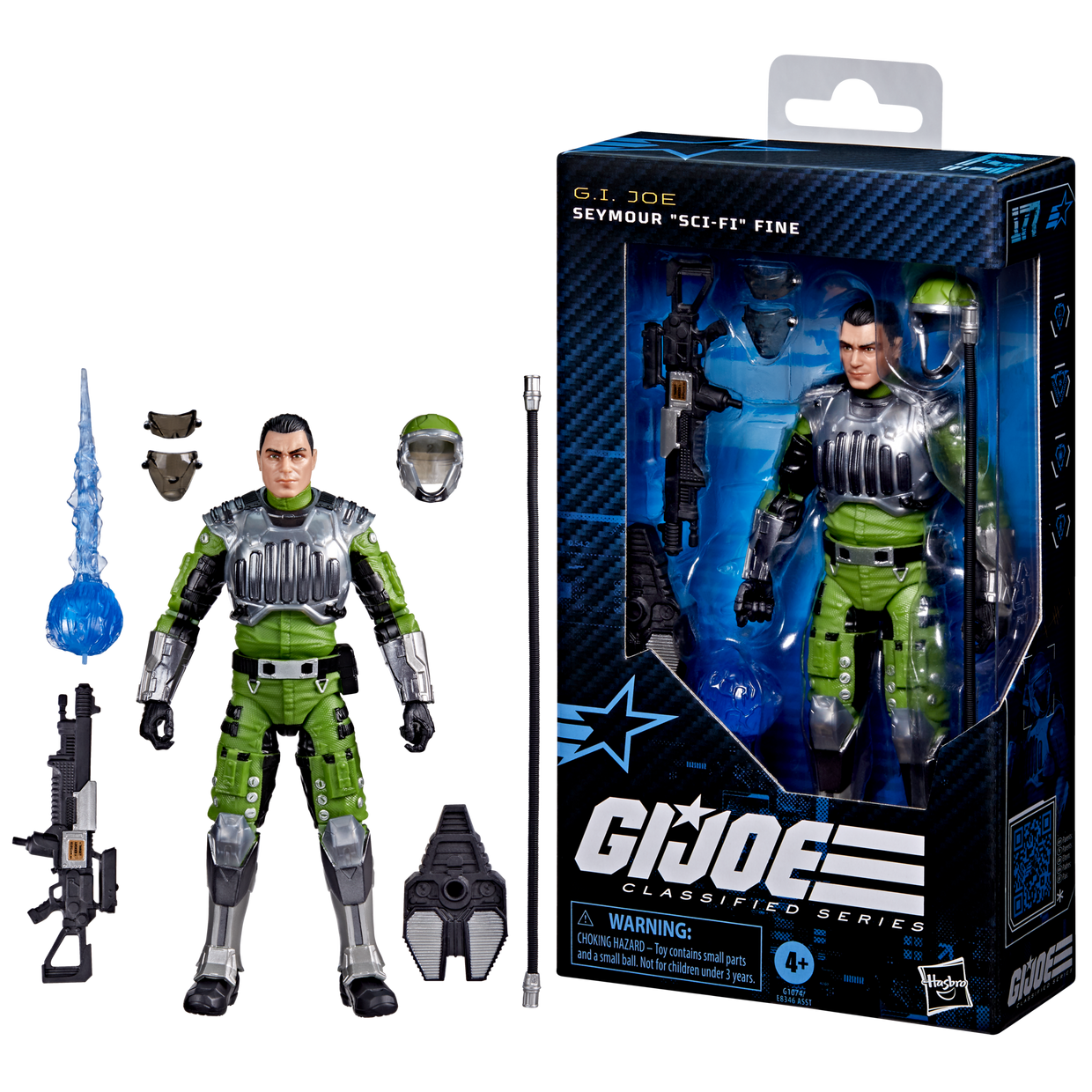 (Pre-Order) G.I. Joe Classified Series #177, Seymour “Sci-Fi” Fine