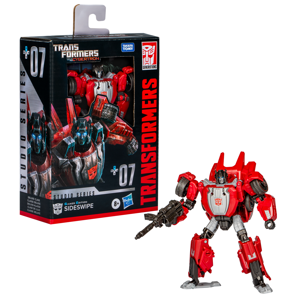 Transformers Studio Series Deluxe Transformers: War for Cybertron 07 Sideswipe