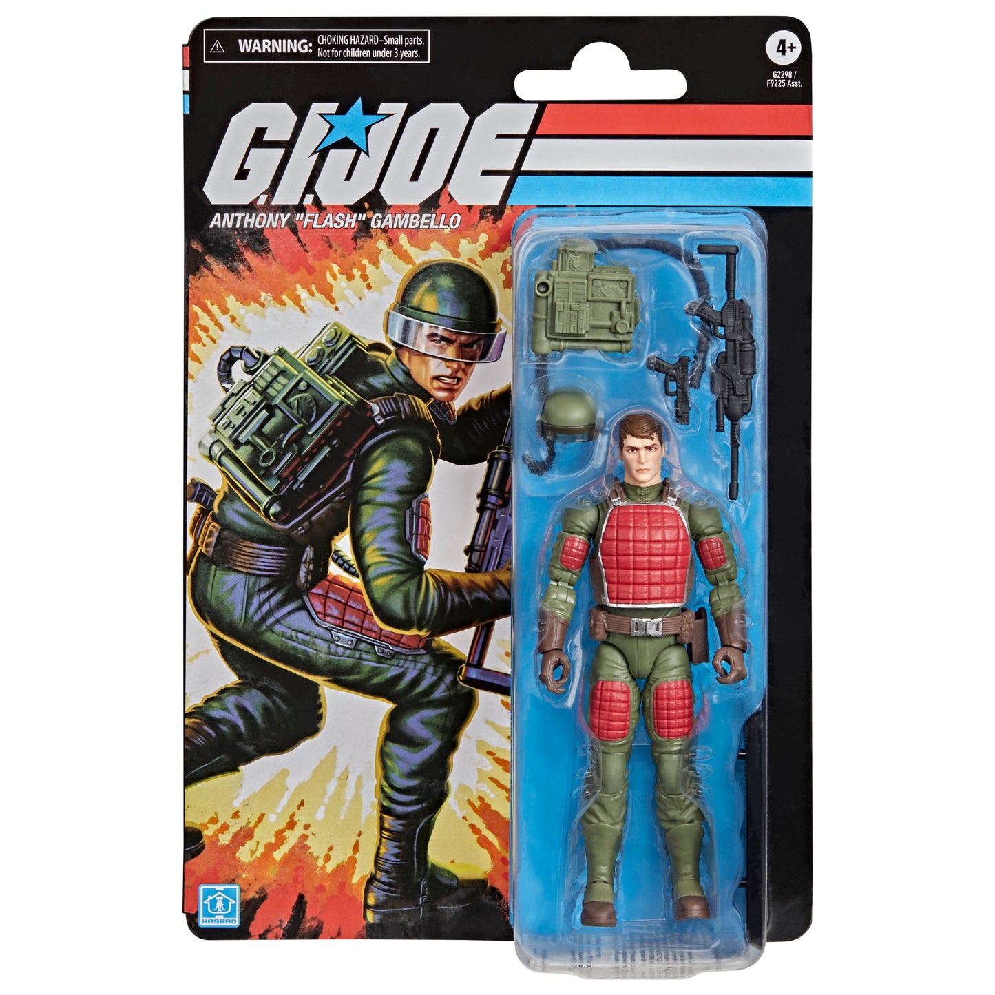 (Pre-Order) G.I. Joe Classified Series Retro Cardback Anthony "Flash" Gambello