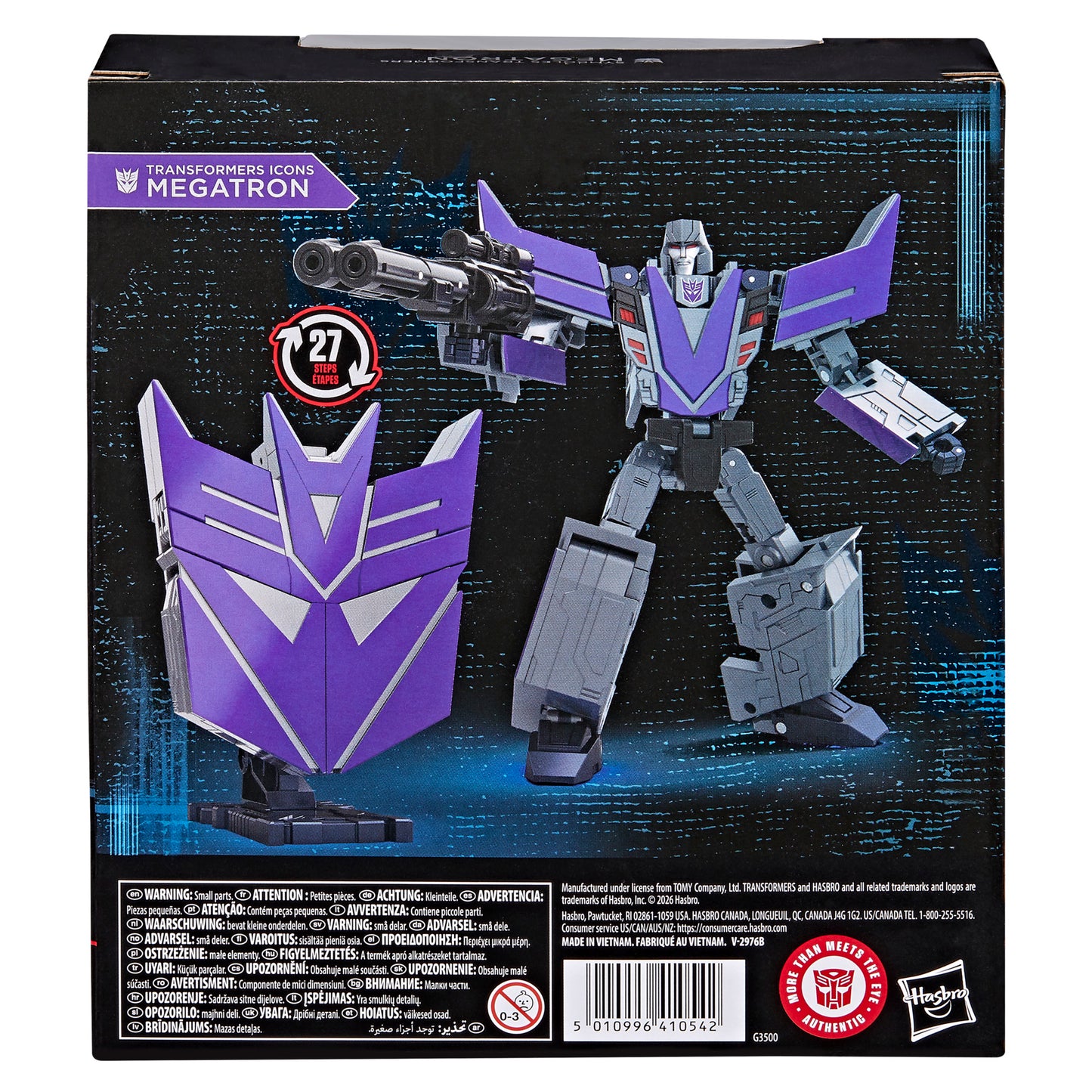 (Pre-Order) Transformers Megatron Icons Action Figure