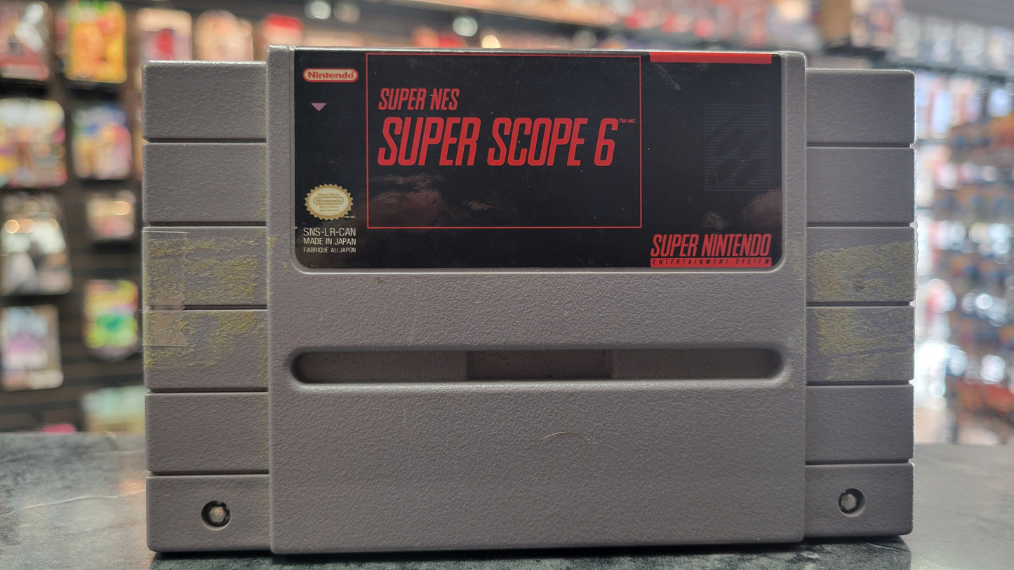 Super Scope 6 (Super Nintendo SNES, 1992)