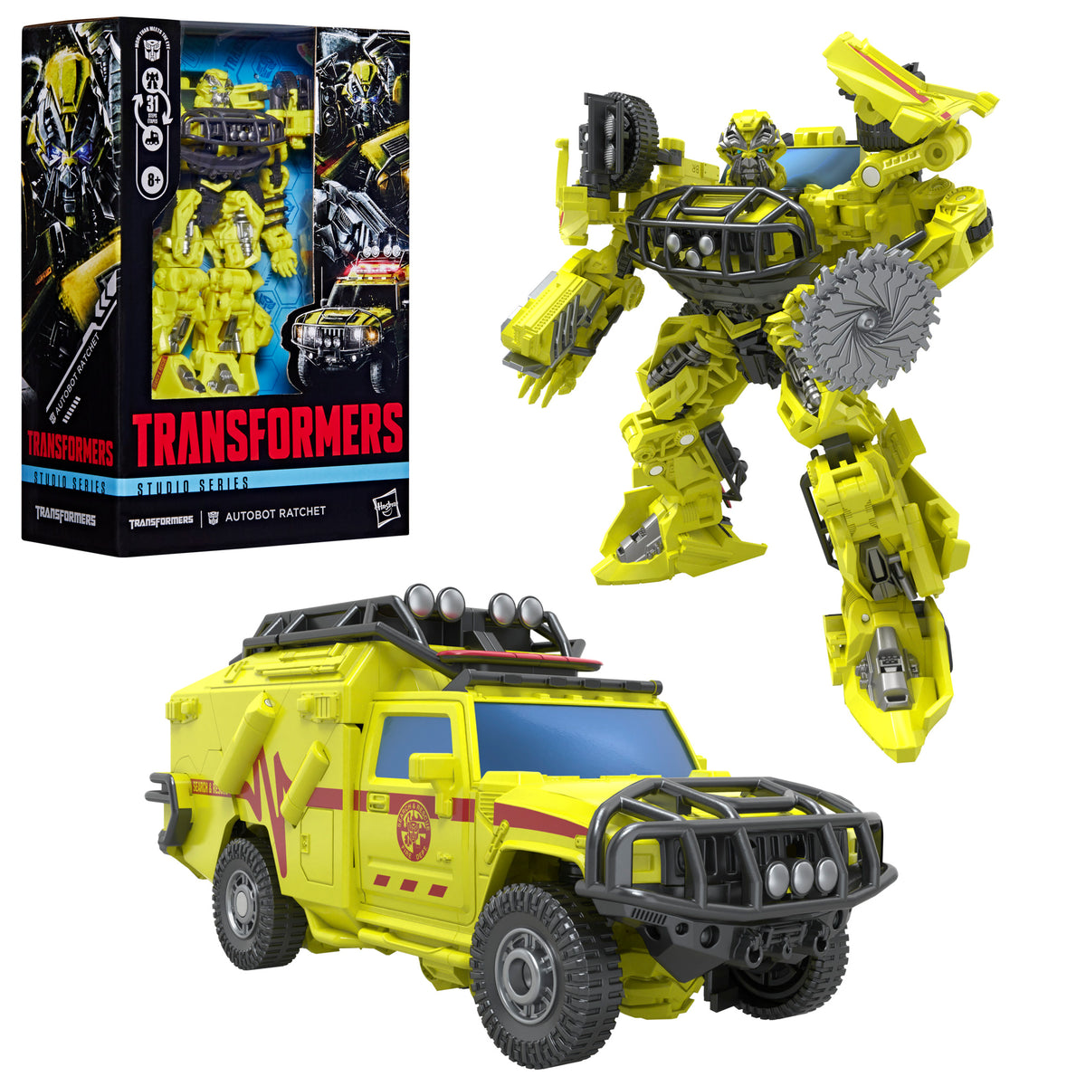 (Pre-Order) Transformers Studio Series Transformers Movie 1 Voyager Class Autobot Ratchet