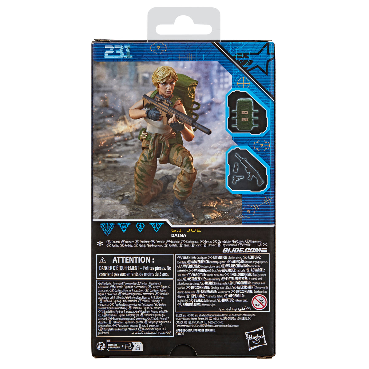 (Pre-Order) G.I. Joe Classified Series #231, Daina of the October Guard