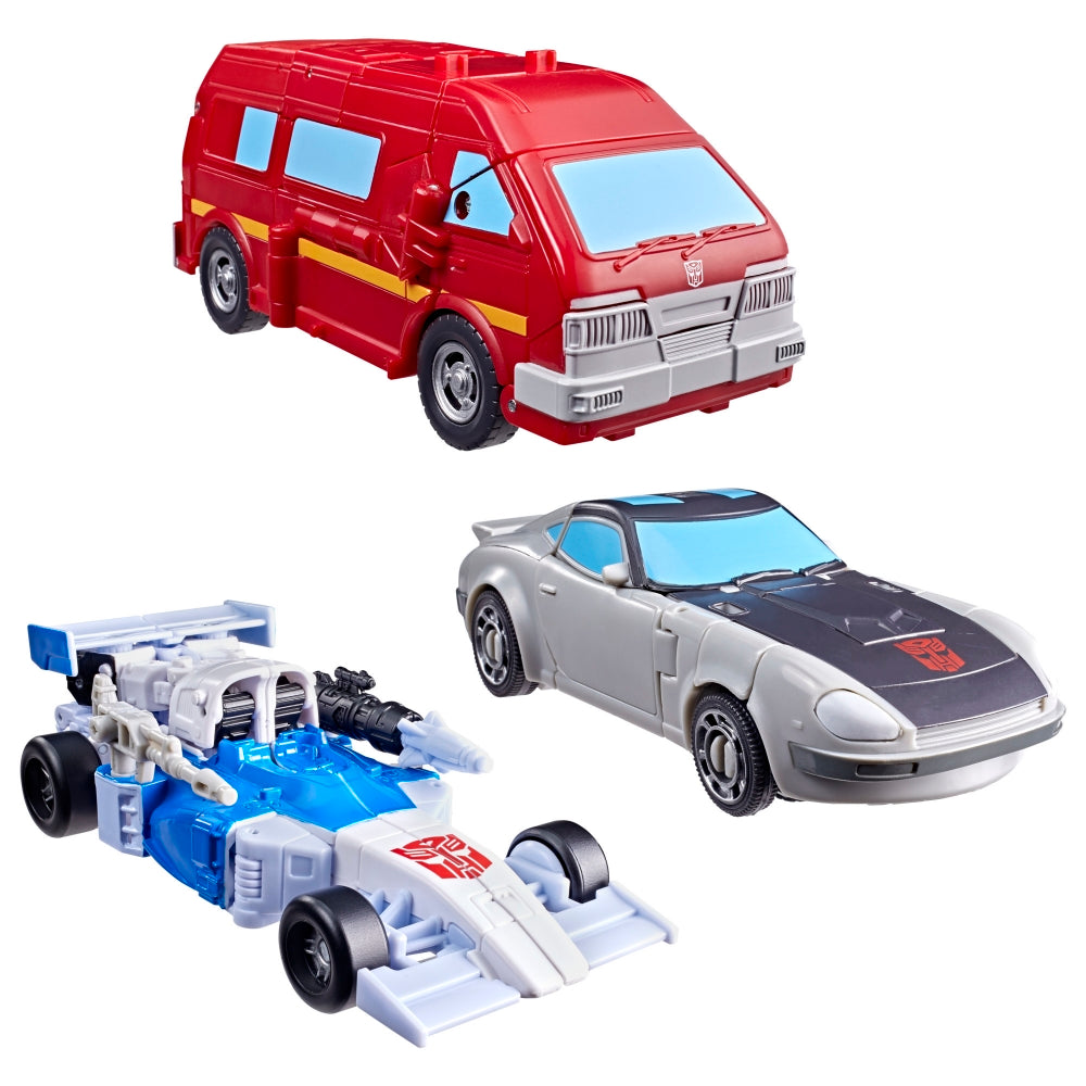 (Pre-Order) Transformers Age of the Primes Generations Selects Mirage Ironhide Bluestreak Converting Action Figures