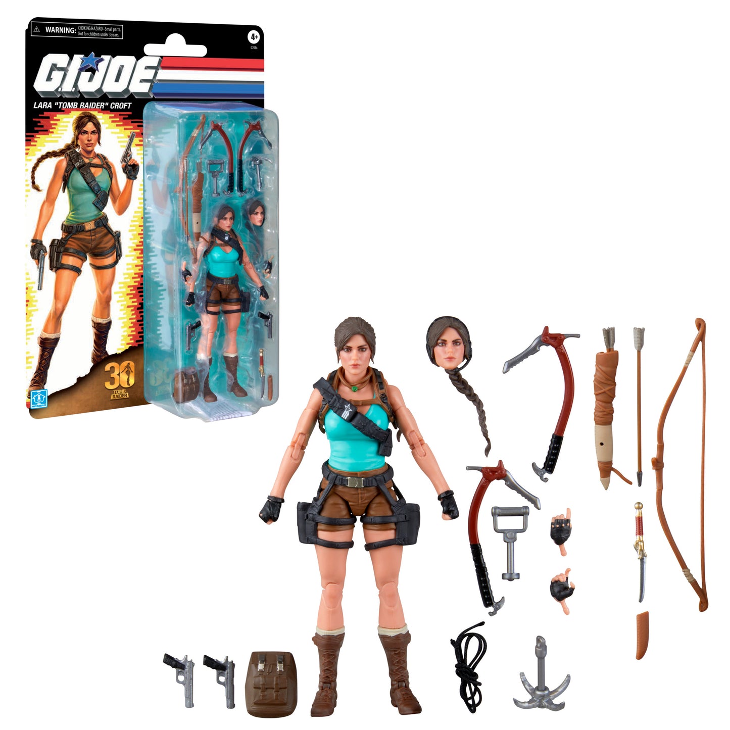 (Pre-Order) G.I. Joe Classified Series Retro Cardback Collaborative Lara Croft TOMB RAIDER  