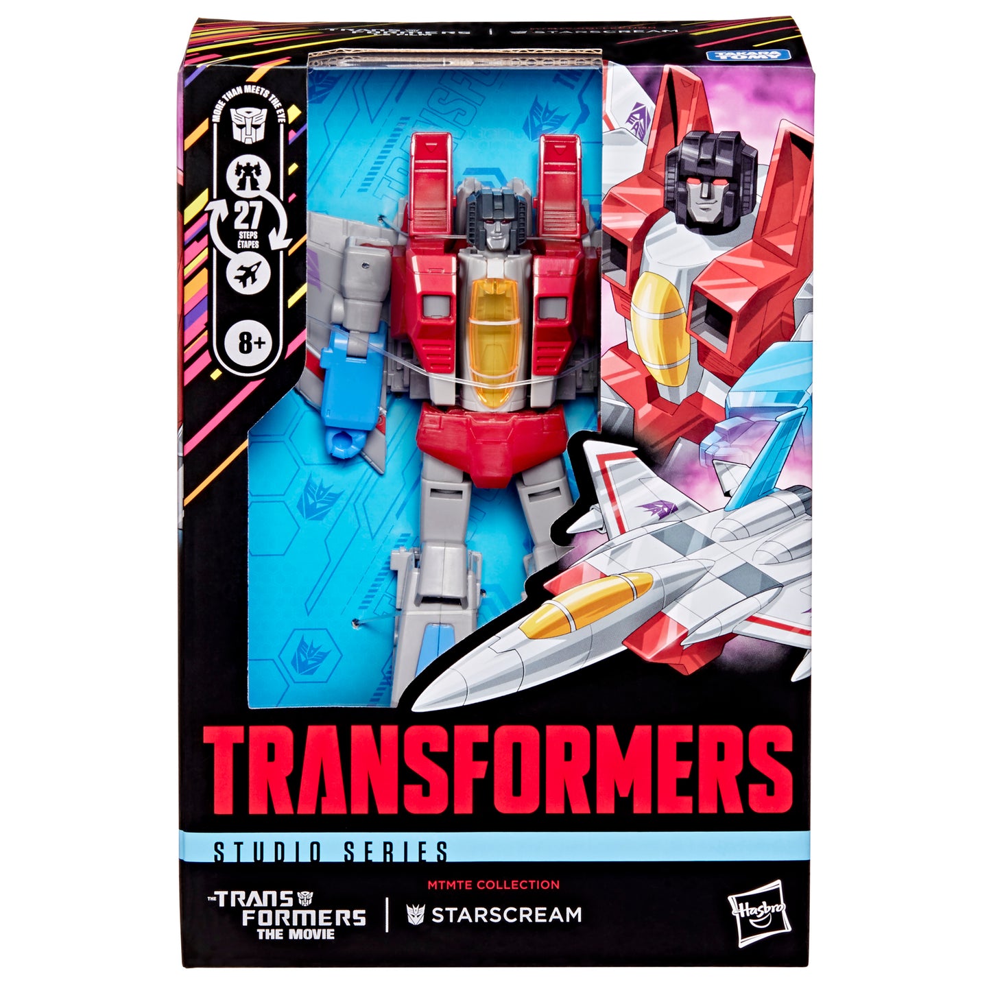 (Pre-Order) Transformers Studio Series MTMTE Collection The Transformers: The Movie Voyager Class Starscream