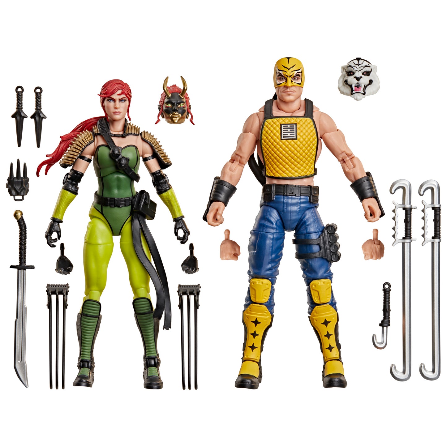 (Pre-Order) G.I. Joe Classified Series #212, Ninja Force Scarlett and T'Jbang