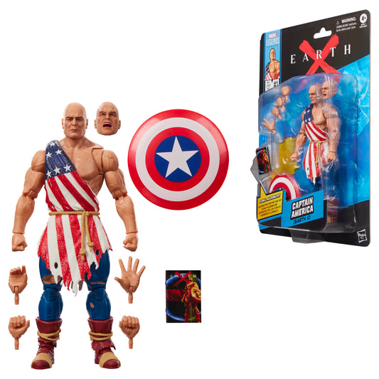 (Pre-Order) Marvel Legends Series Captain America (Earth X) Avengers Action Figure