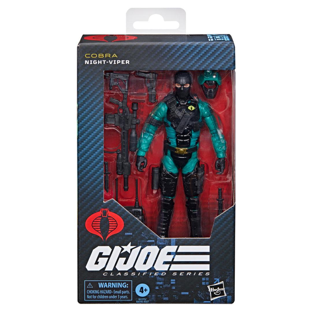(Pre-Order) G.I. Joe Classified Series #187, Night-Viper 6 inch Action Figure