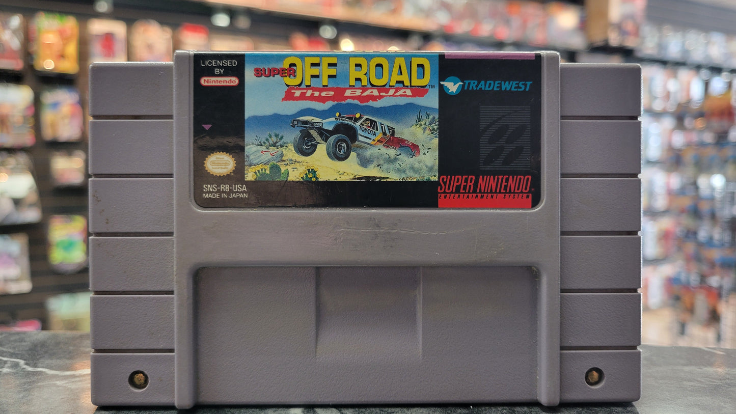 Super Off Road The Baja (Super Nintendo SNES, 1993)