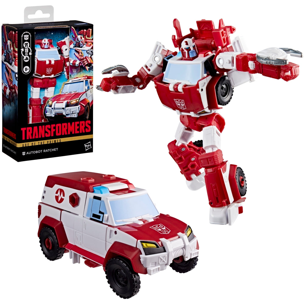 (Pre-Order) Transformers Age of the Primes Deluxe Class Autobot Ratchet Action Figure