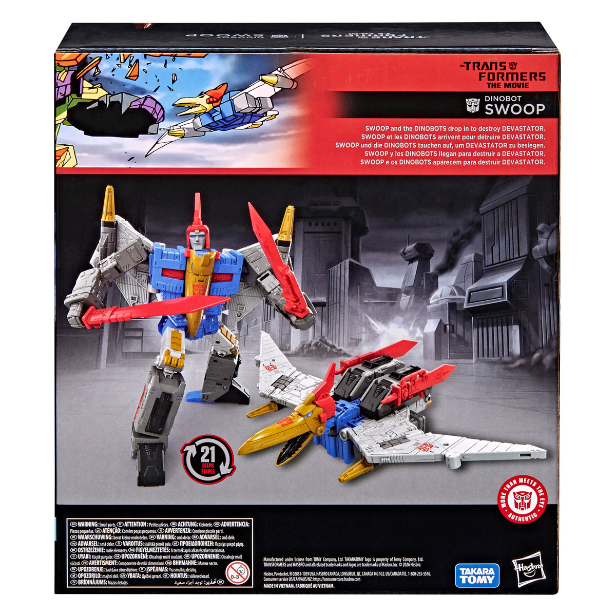 (Pre-Order) Transformers Studio Series Leader Class The Transformers: The Movie Dinobot Swoop