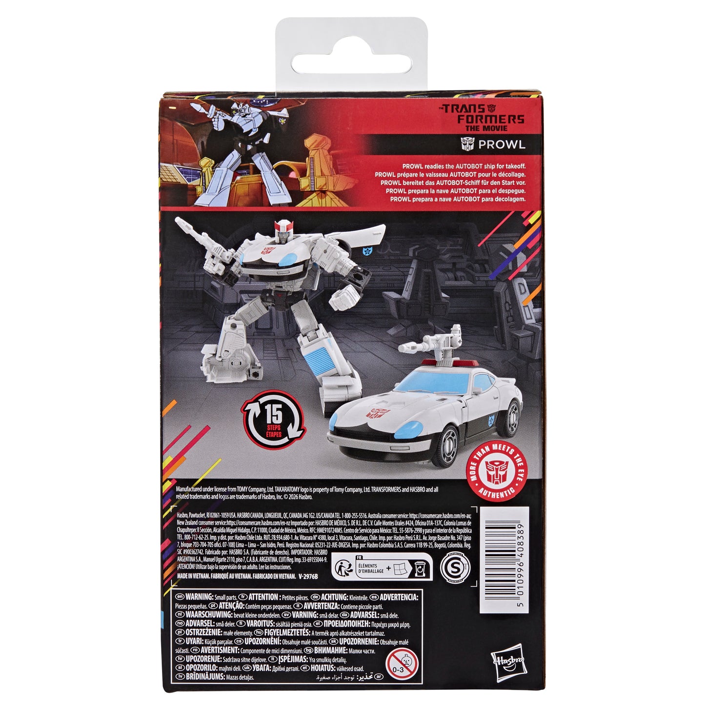 (Pre-Order) Transformers Studio Series MTMTE Collection The Transformers: The Movie Deluxe Class Prowl
