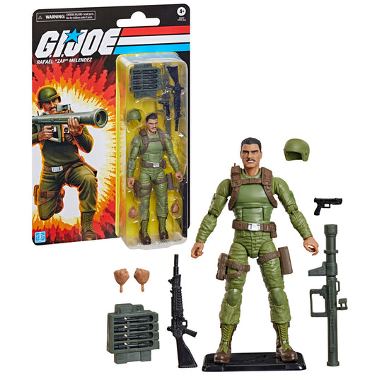 (Pre-Order) G.I. Joe Classified Series Retro Cardback Rafael “Zap” Melendez