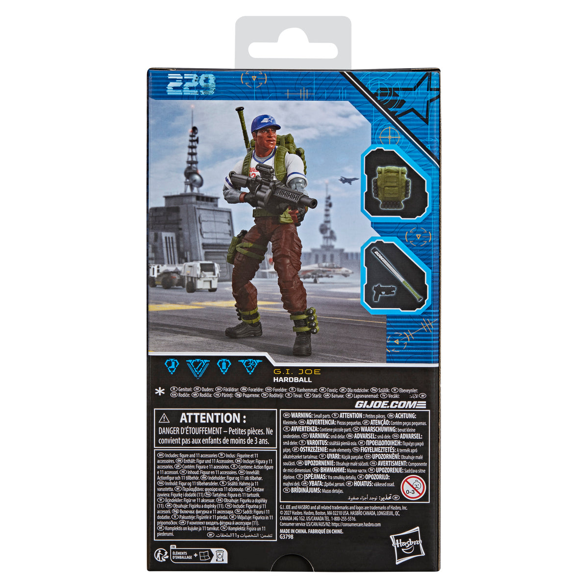 (Pre-Order) G.I. Joe Classified Series Hardball Action Figure #229