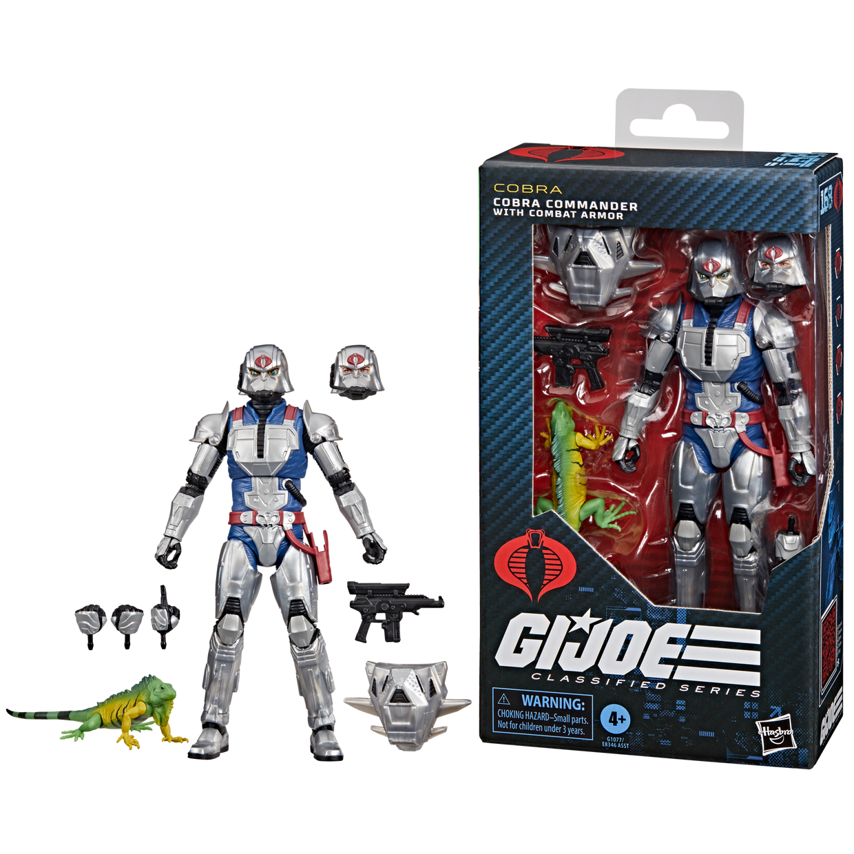 (Pre-Order) G.I. Joe Classified Series #168, Cobra Commander With Combat Armor
