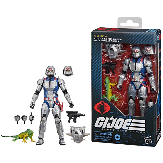 (Pre-Order) G.I. Joe Classified Series #168, Cobra Commander With Combat Armor