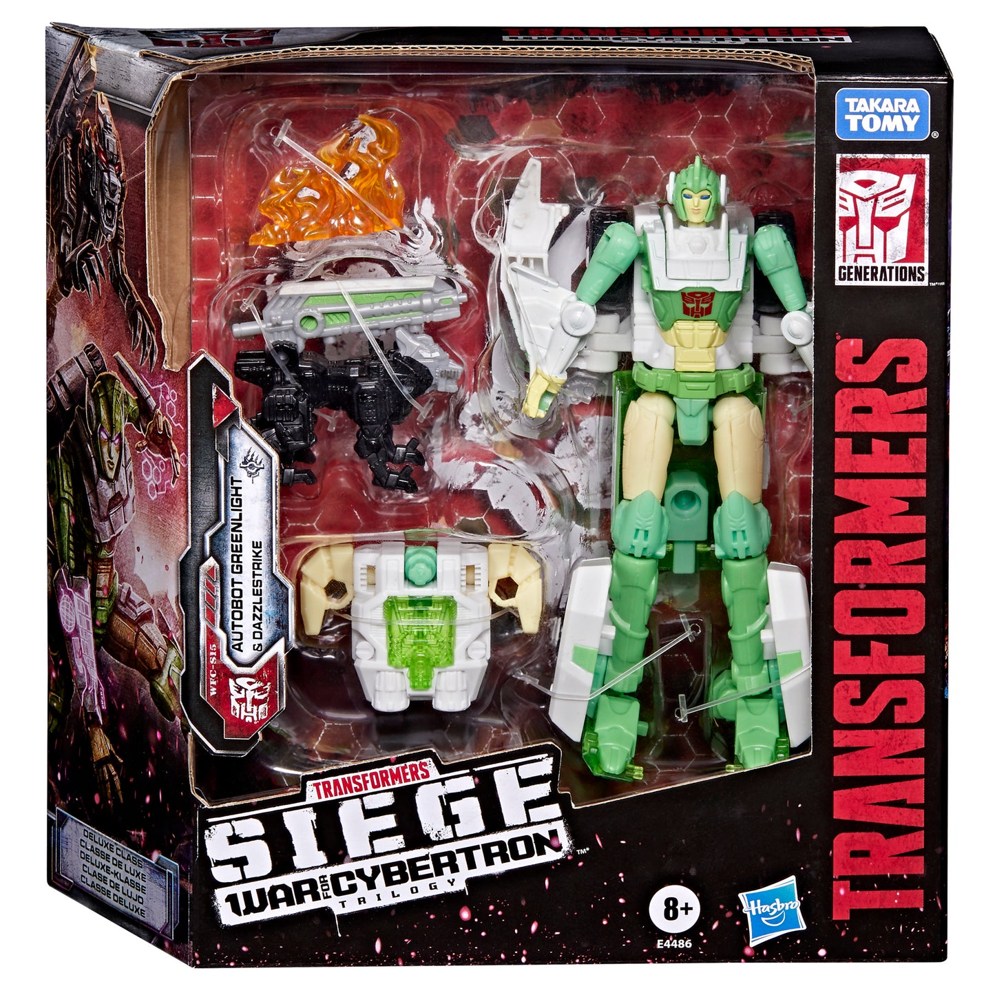 (Pre-Order) Transformers Generations War for Cybertron: Siege Deluxe Class Autobot Greenlight Action Figure