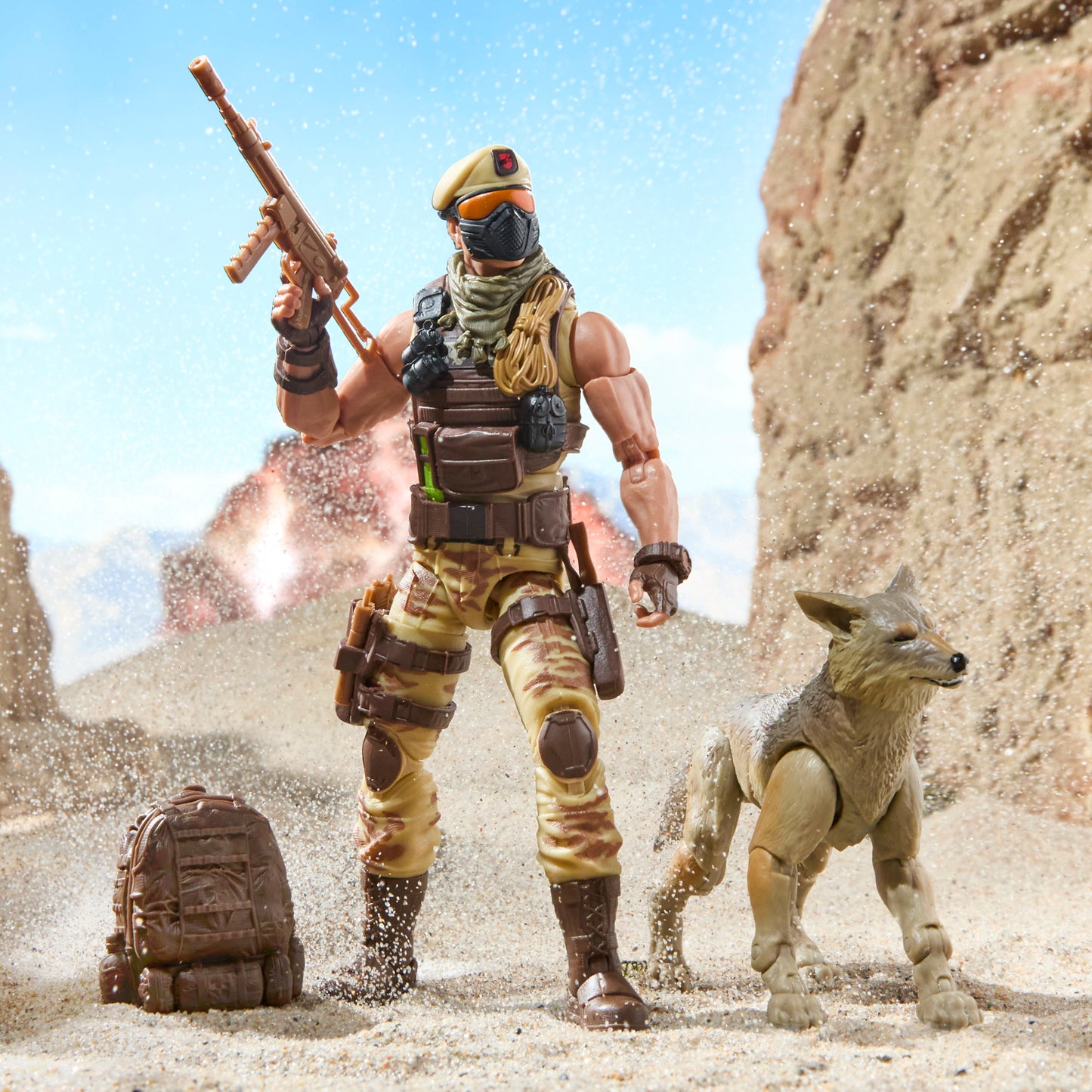 (Pre-Order) G.I. Joe Classified Series #217, Dusty & Coyote Sandstorm
